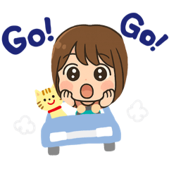 Cat Mom_Holiday Cute - LINE スタンプ | LINE STORE