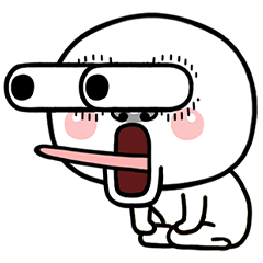 Cute round-eyed person
