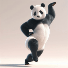 [For arrangement]Strange pandas