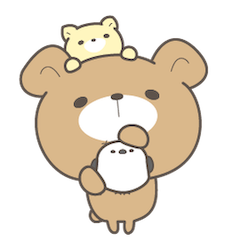 小熊朋友 无文字动画