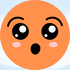 Passionate little orange man
