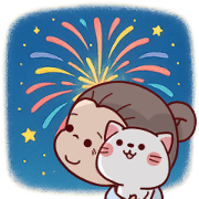 Cute Grandma Sticker11
