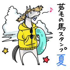 芦毛の馬【夏】