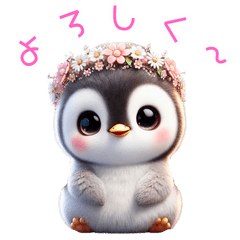 Super cute 3D realistic Penguins!