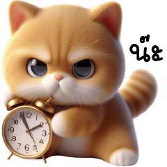 Cat orange tua son