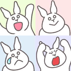 Rabbit Yumetaro emotional greeting 2