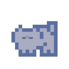 Dot cat!!Animation2-2 Grey