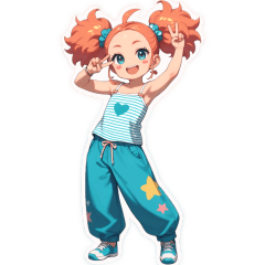 Sticker that feel like summer