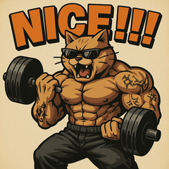 MUSCLE! Muscle Cats