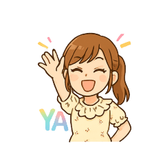 The cute daily life of a lively girl