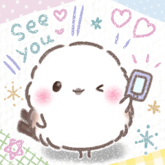 一言返信❤️リアクション❤️シマエナガNo18