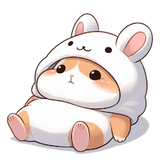 かわいいウサギハムスター （NT） v.2