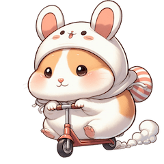 かわいいウサギハムスター （NT） v.3