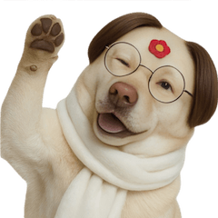 面白いハゲ犬 （NT）