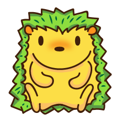 Green hedgehog-Macha