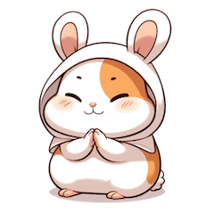 かわいいウサギハムスター （NT） v.1