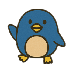 ぺたぺたペンギンのひとこと