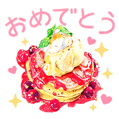 水彩スイーツ♡大人かわいい【日常】