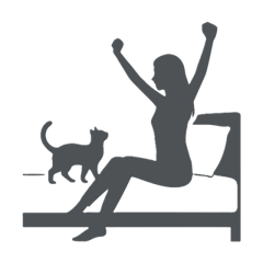 Silhouette Sticker vol.6 Cats Life