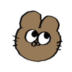 うさぎ田のスタンプ５▼