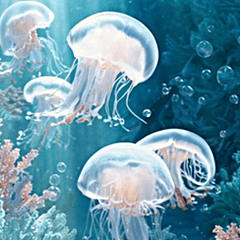 Beautiful Aquarium-Background moves-