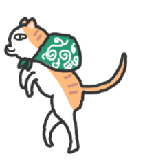 Moving thief cat