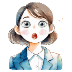 『驚くスタンプ』……アイコン百面相