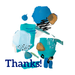 抽象画アートスタンプNo.2