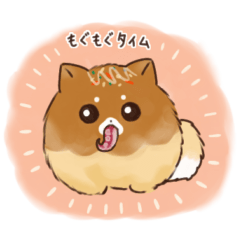 あつあつ!たこ焼き犬