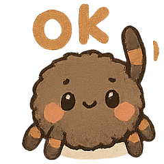 Cute Tarantula (Illustration)