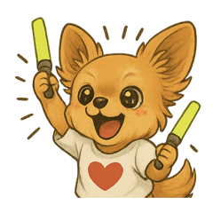 Chihuahua-chan's daily life "Idol lover"