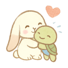 Bibi The Rabbit and Friend