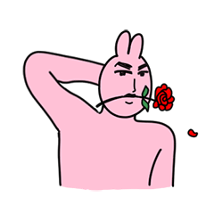 My friend rabbit Animated Stickers – LINE stickers | LINE STORE