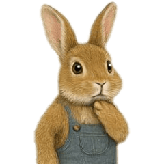 [For arrangement]rabbit 002