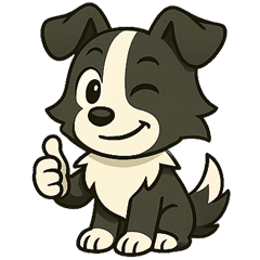 ボーダーコリーとトーク