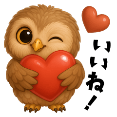 ず〜っと使える！ちいさなフクロウ