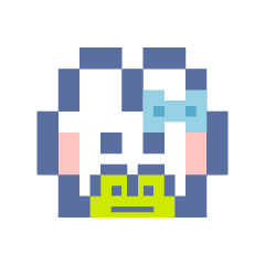 Ushagi!!Face5 Light blue