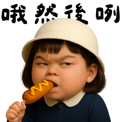 小妹妹眼球翻到後腦勺 – LINE貼圖 | LINE STORE