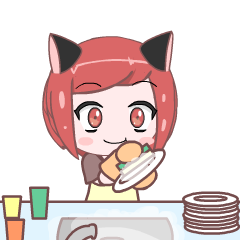 Kazumi Meow : Animated Stickers