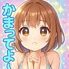 可愛いキャバ嬢マキちゃんのLINEスタンプ♡