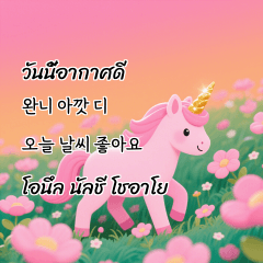 Unicorn thai korean th kr