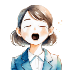 『不機嫌なスタンプ』アイコン百面相