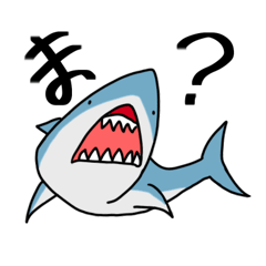 カートゥーンっぽいさかな達のスタンプ