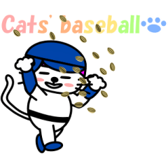 [Animated]Bob cut cats baseball team(EN)