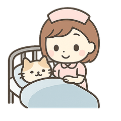 Nurse & Cat: Healing Health Stickers
