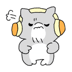 にゃんこだけ（文字なし）