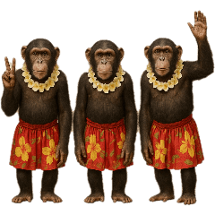 [For arrangement]HAWAII monkey