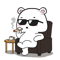 White Mouse 14 : Animated Stickers