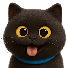 Chubby Black Cat (MINI)TW