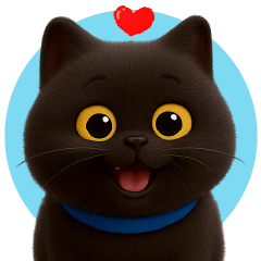 Chubby Black Cat (BIG)TW